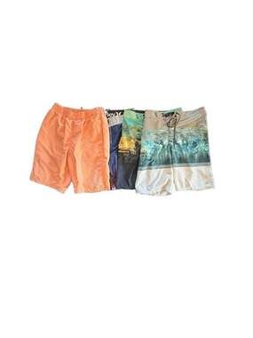Lot of 4 Boys Youth Board Shorts - Nike and O'Neill hurley Sizes 10 L/24-25
